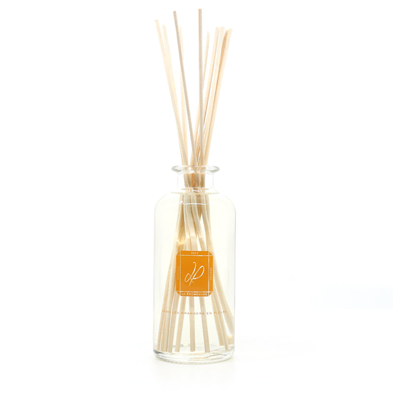 Diffuseur à la fleur d'oranger LA PROMENADE dans les orangers en fleurs 100% français et écoresponsable