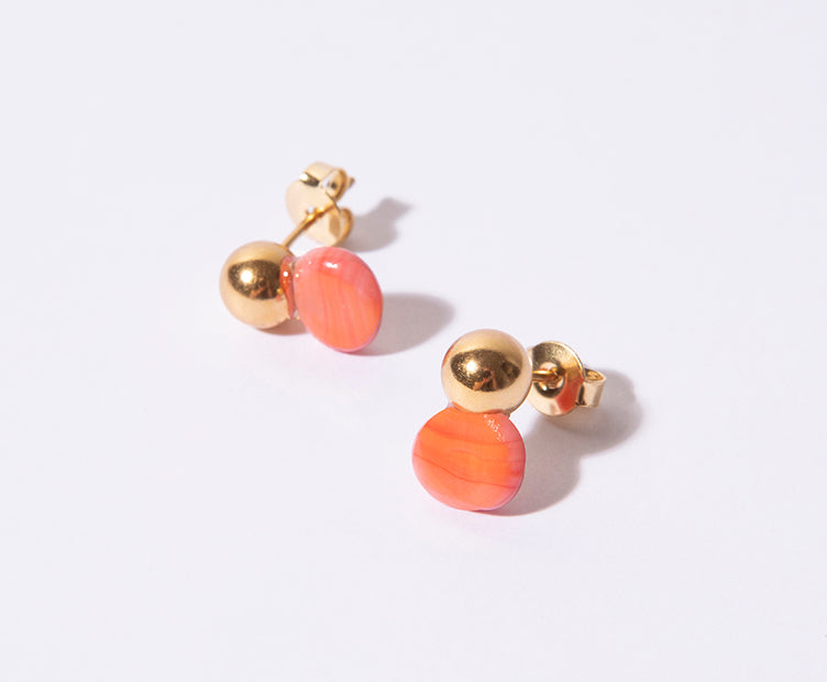 Boucles d'oreilles Smack, CHIC ALORS , made in France et écoresponsables