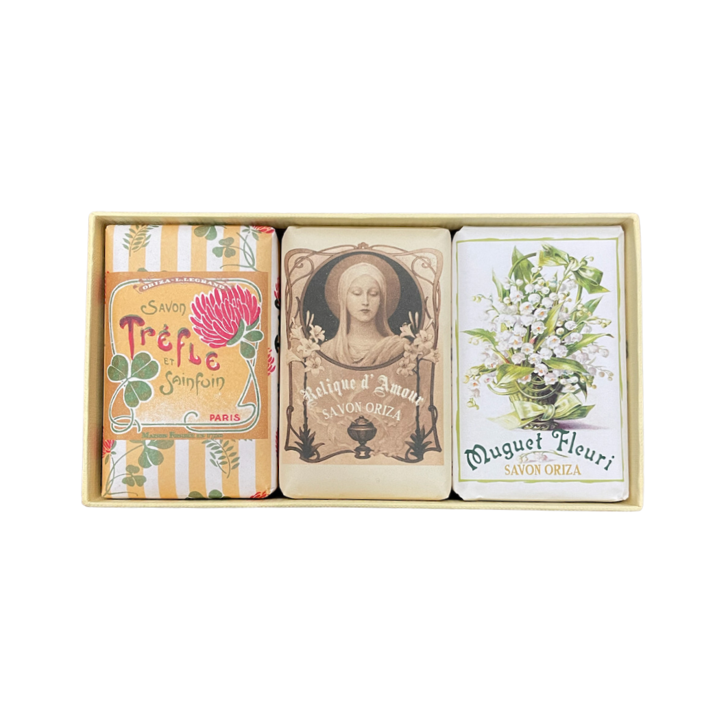 Box of 3 lucky soaps