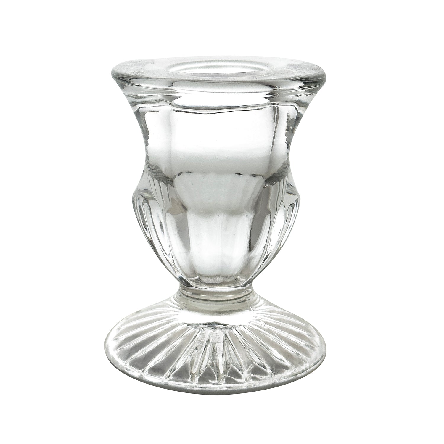 Bougeoir en verre made in France