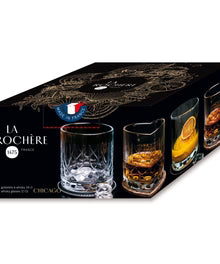 Coffret 4 verres à whisky made in France