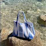 Indigo Blue Large Shopping Bag