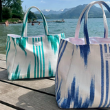 Indigo Blue Large Shopping Bag