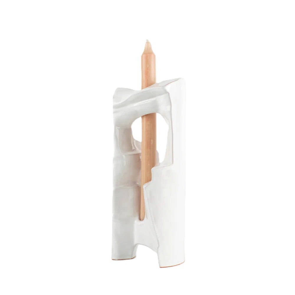 Bougeoir Canyon Blanc