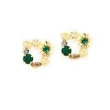 boucles d'oreilles cosmos made in france