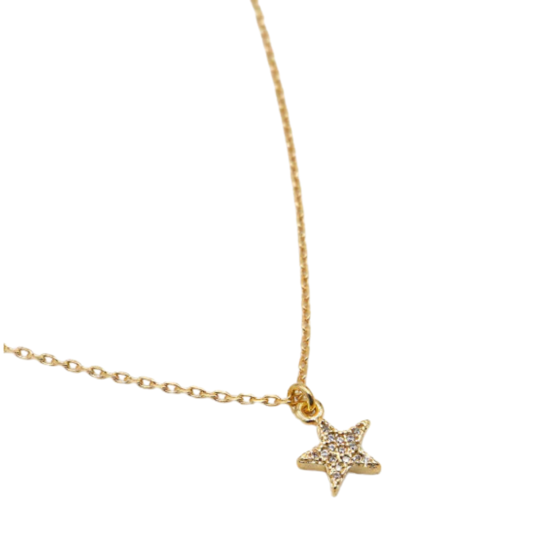 Collier Lily charms étoile, NILAI, made in France