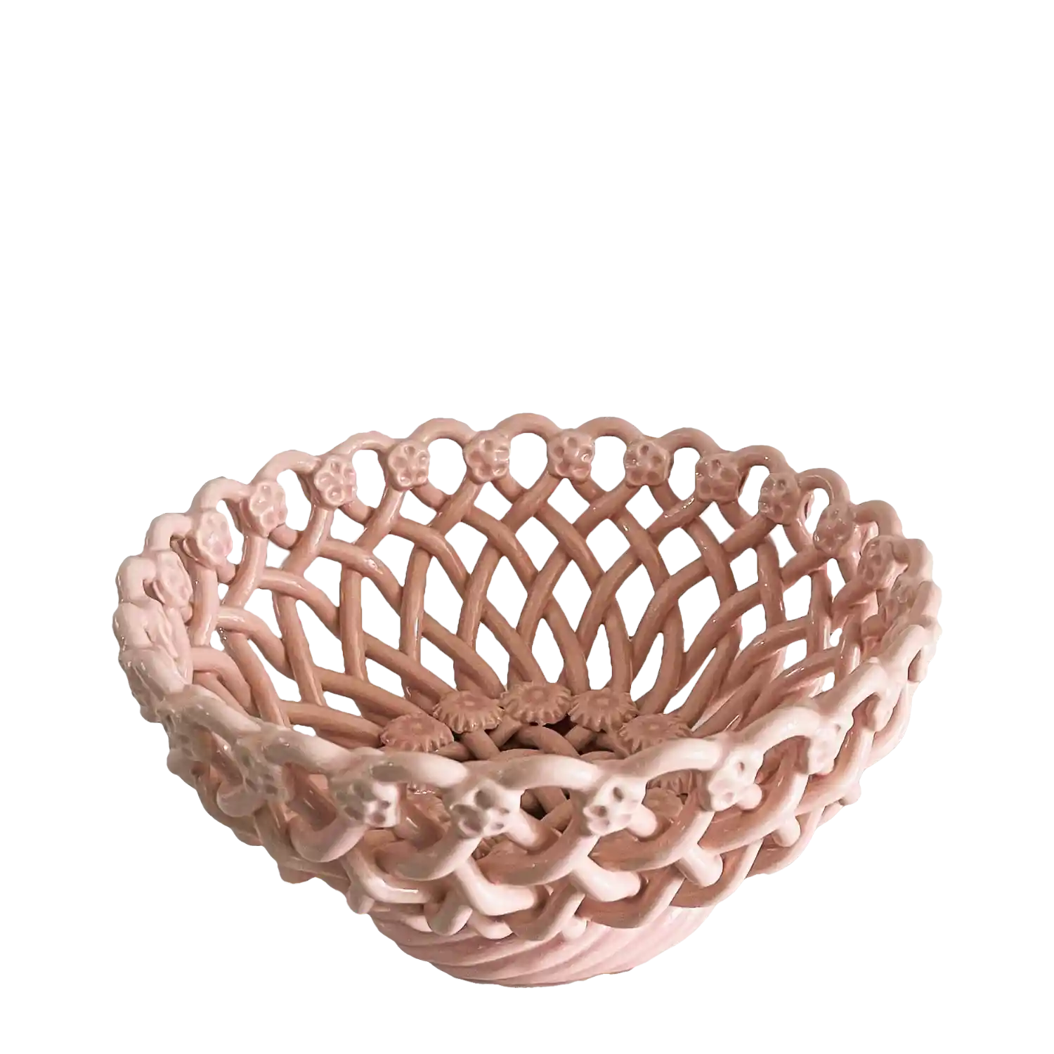 Iconic woven basket without base