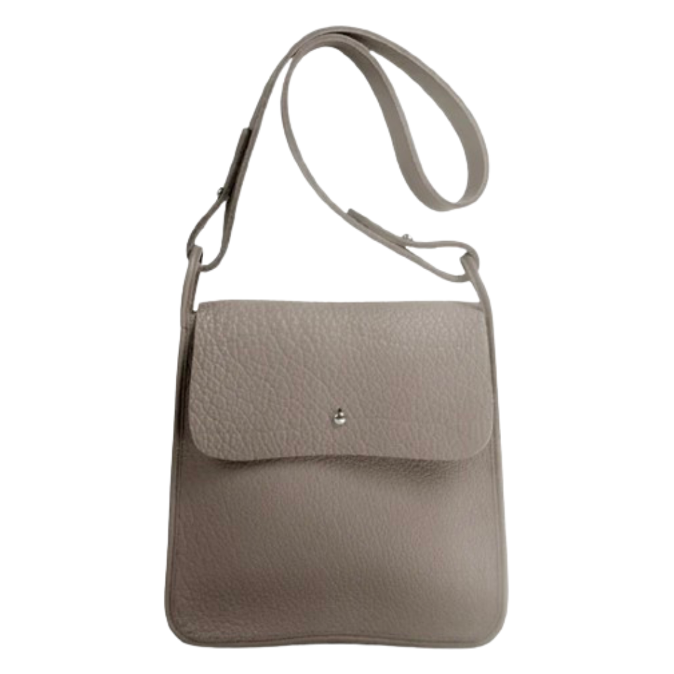Sac besace en lin enduit Gaby, JACK GOMME, made in France et écoresponsable