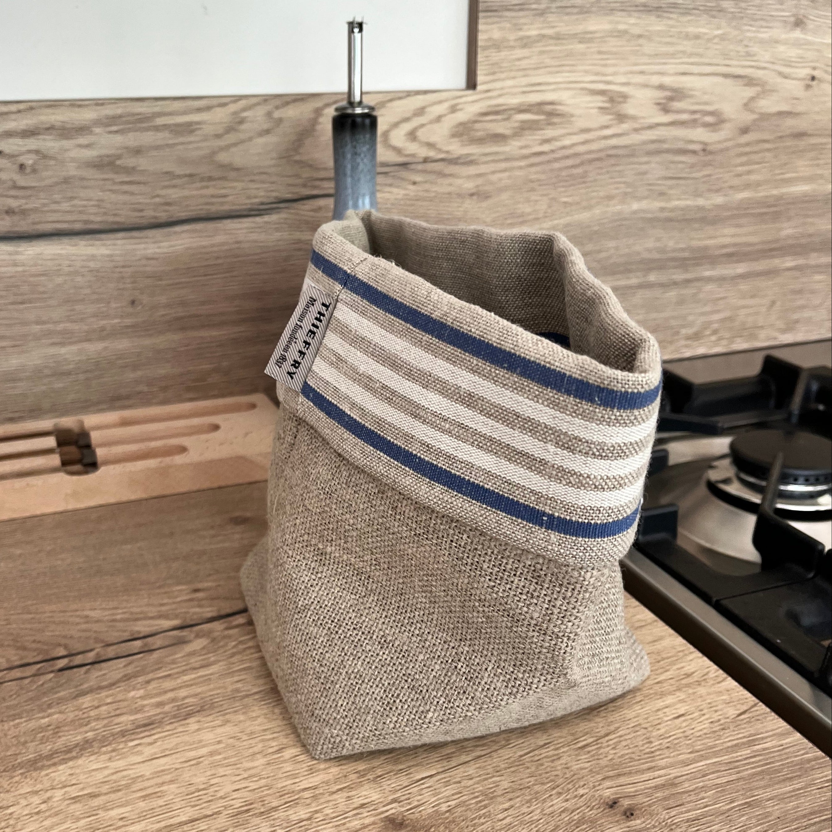 panière en lin Harelot made in France