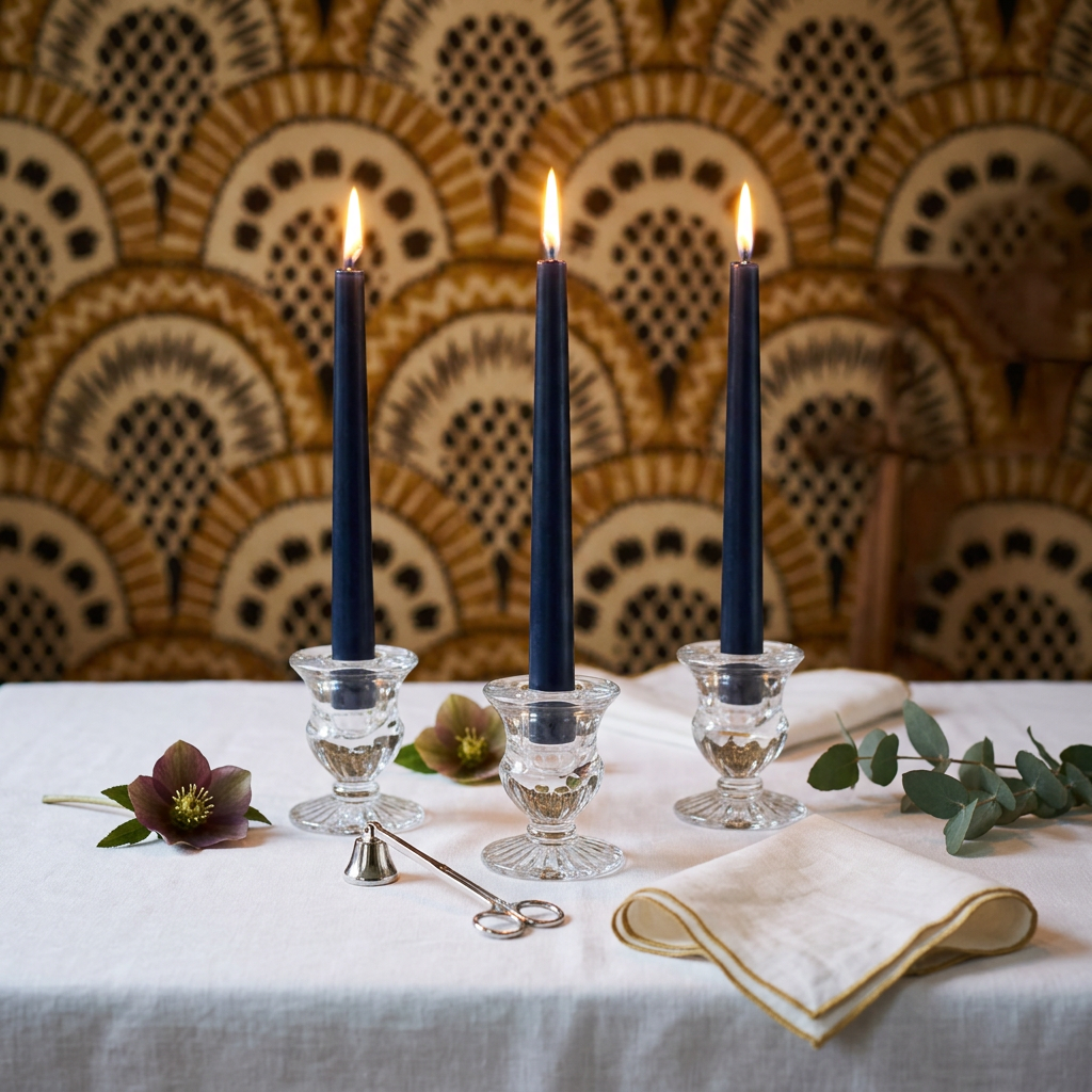 Set of 6 HALO candle holder