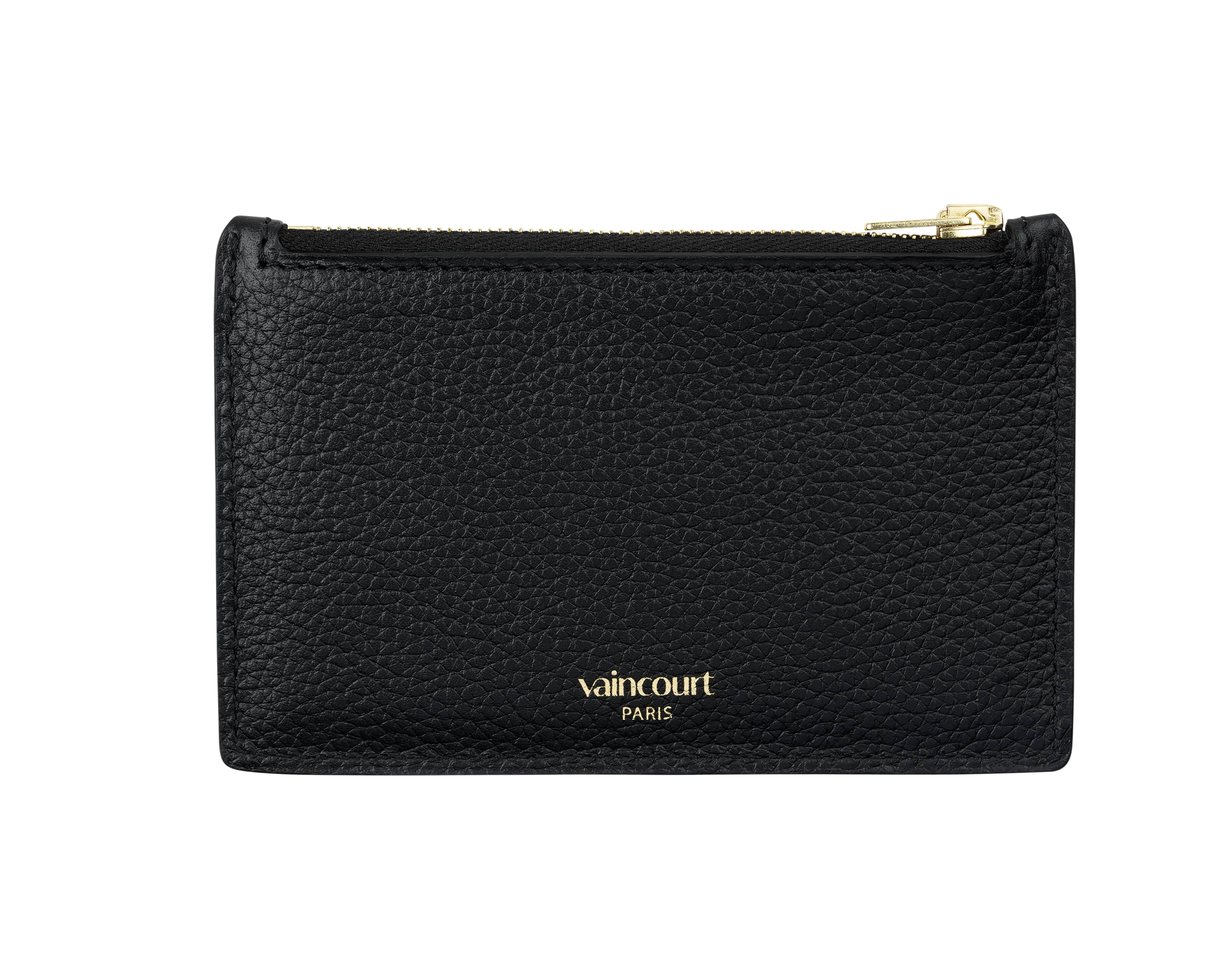 Porte-cartes zippé VAINCOURT made in France