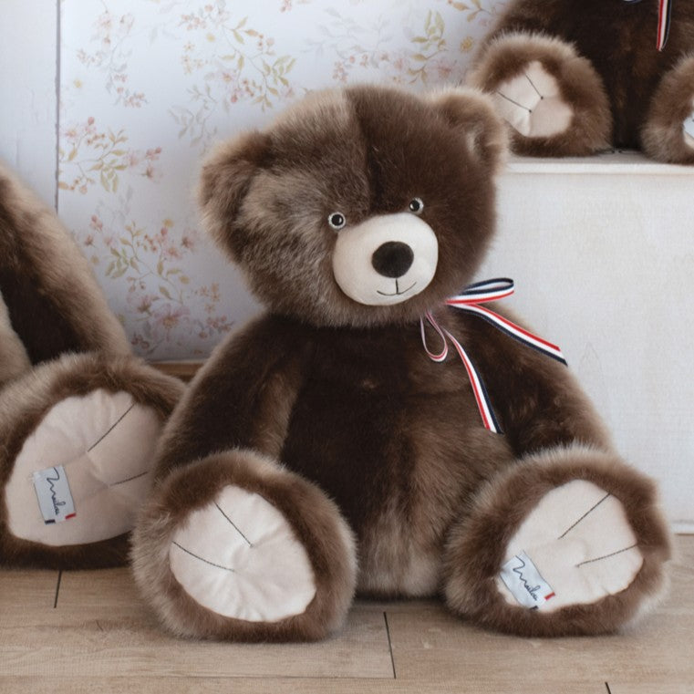 L'Ours Français 50cm Taupe