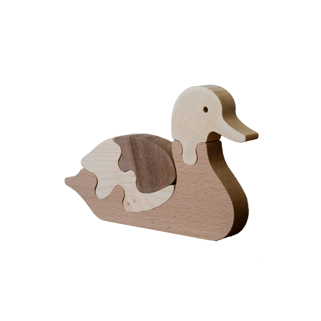 Puzzle Gaspard le Canard, RATAPON, made in France et écoresponsable