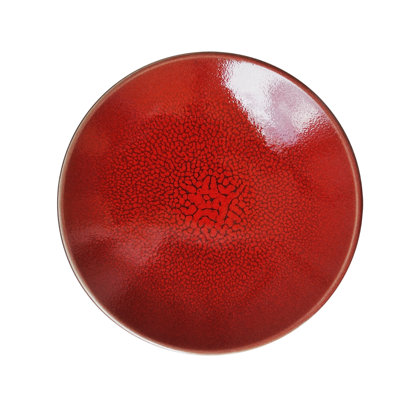 Tourron plate - cherry colour
