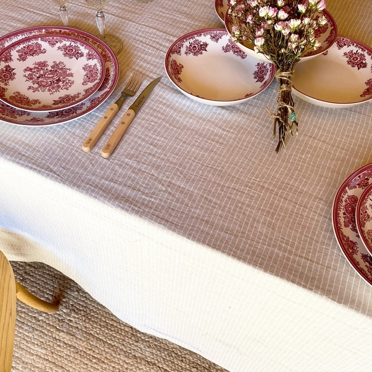 Nappe Duo rayée