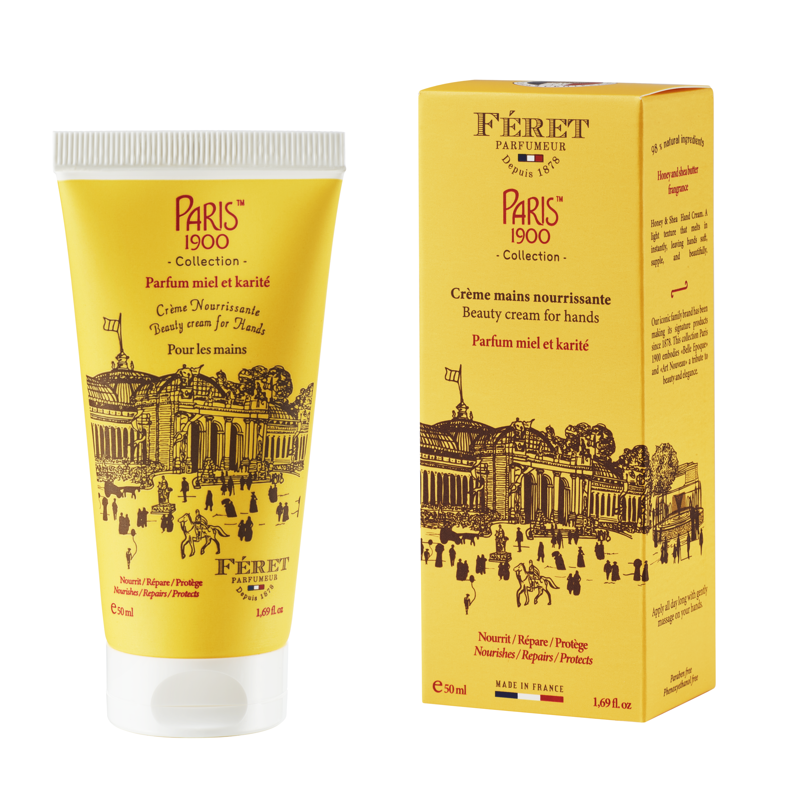 Crème mains pieds made in France