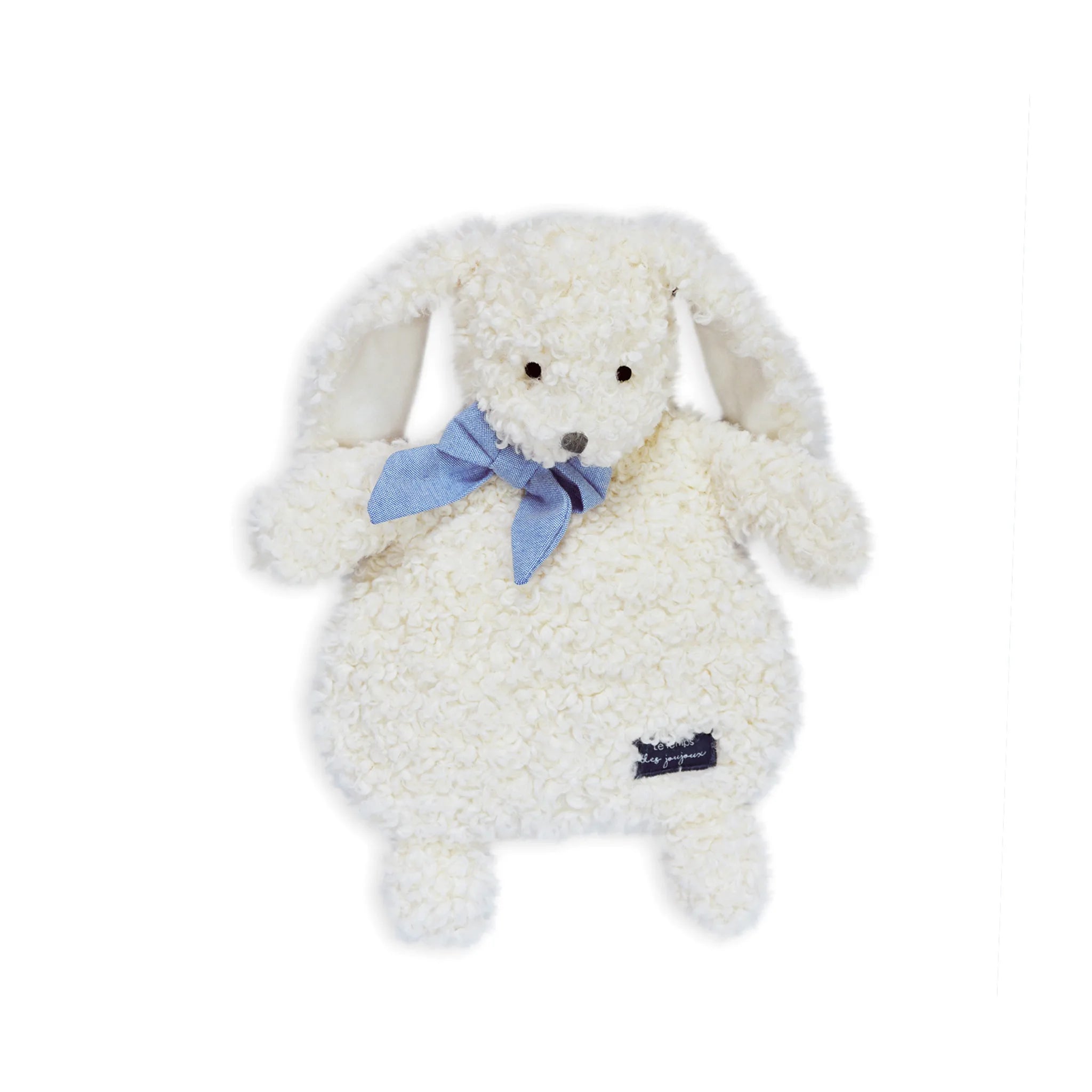 Bouillotte lapin en peluche made in France