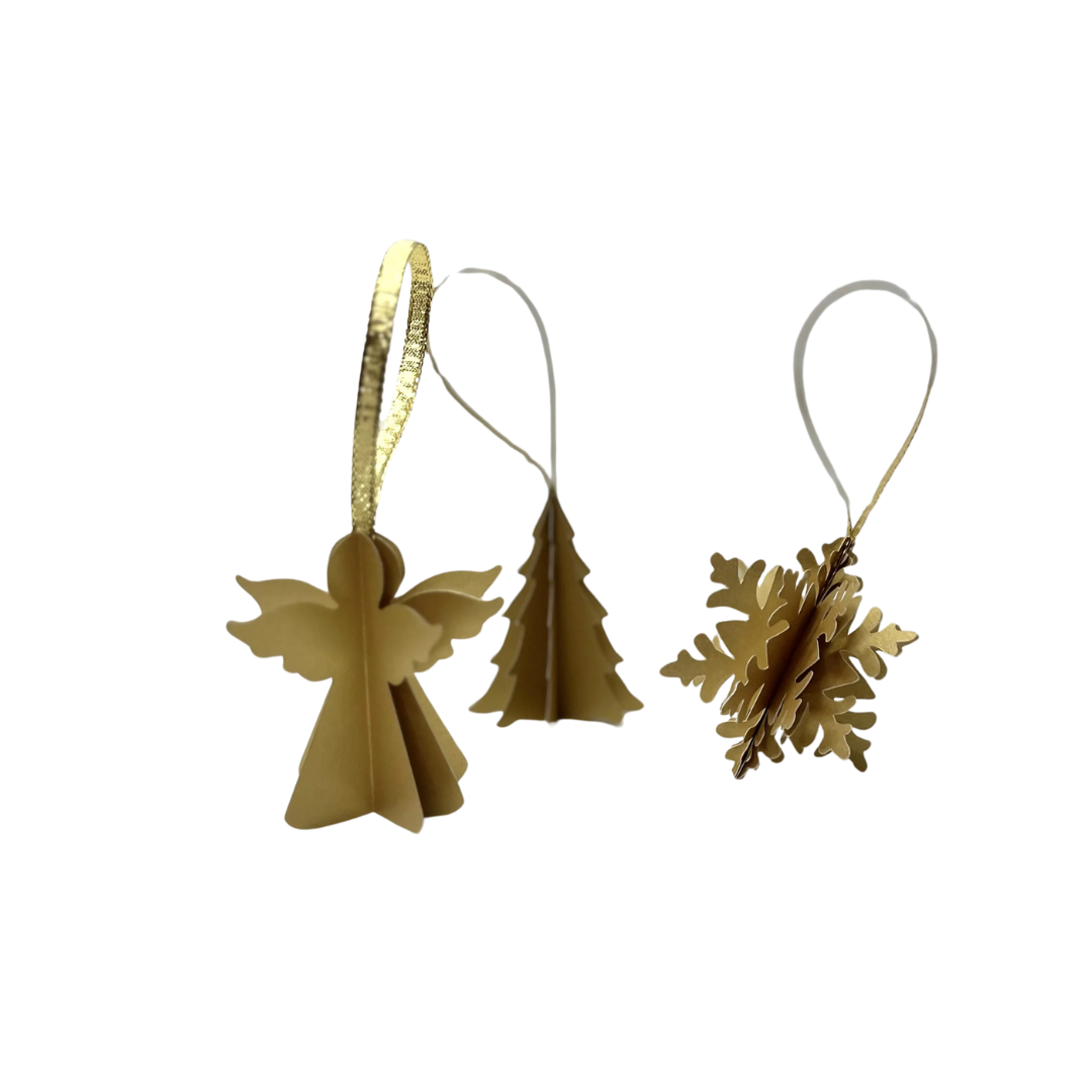 Set of 3 Christmas ornaments