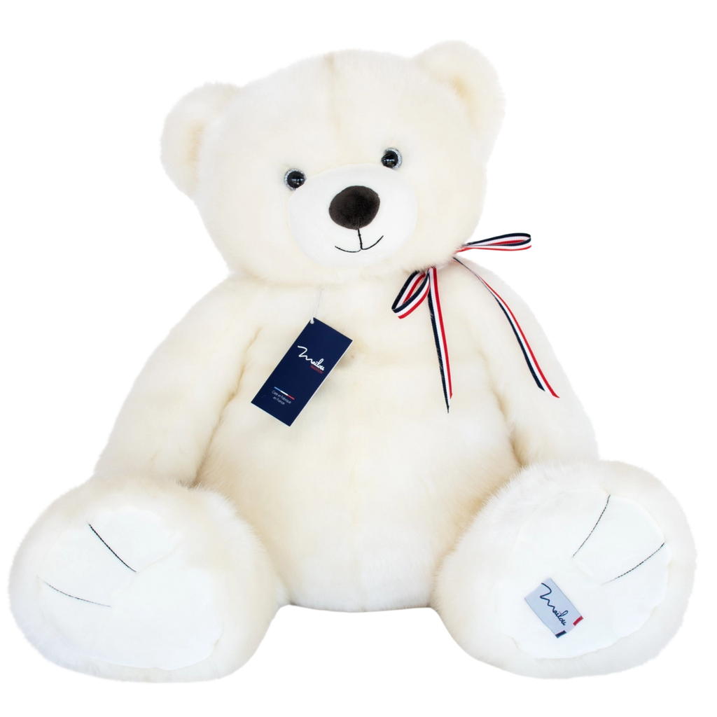 French Teddy bear 65 cm MAILOU TRADITION made in France sustainable