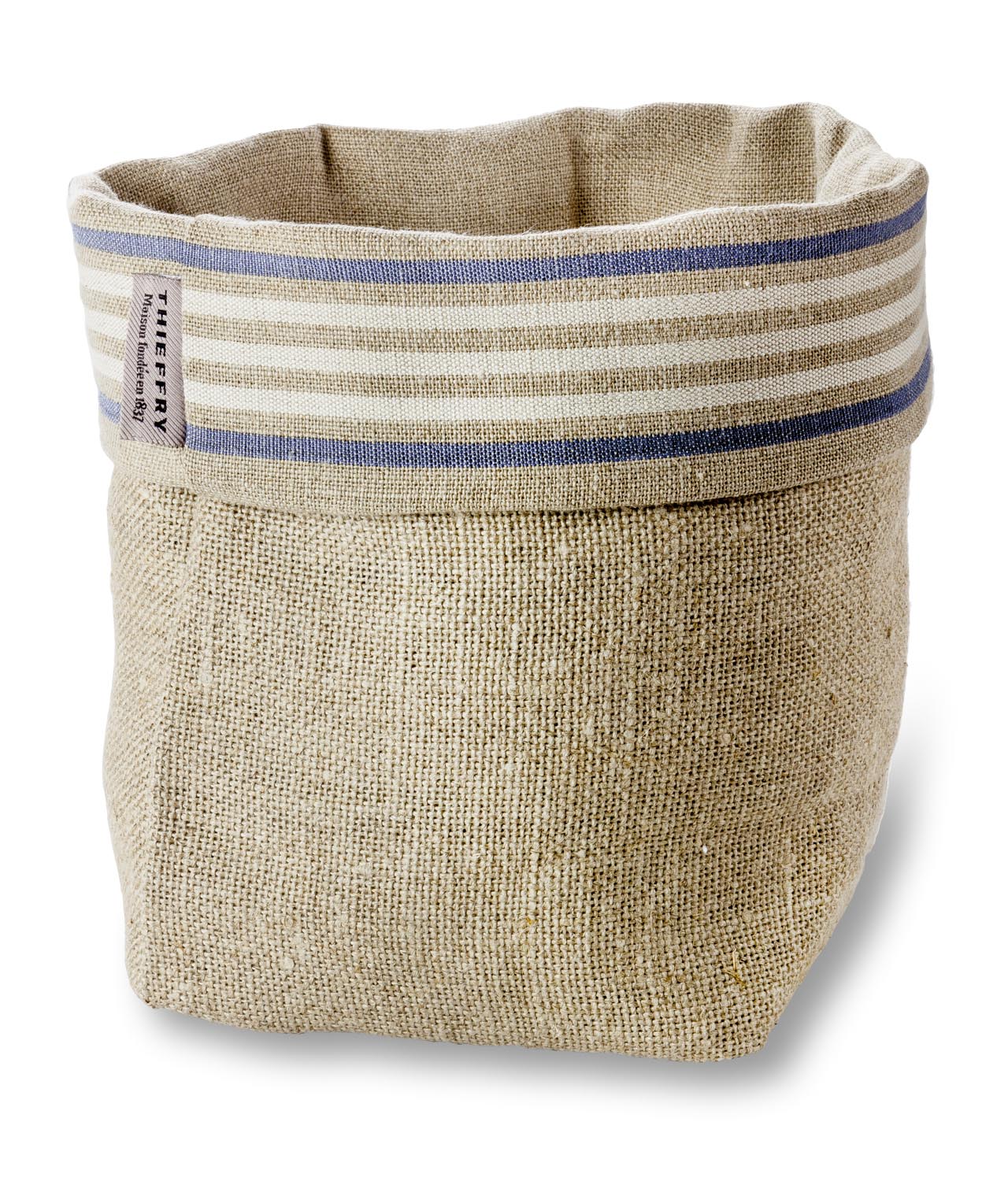 Panière en lin Hardelot made in France