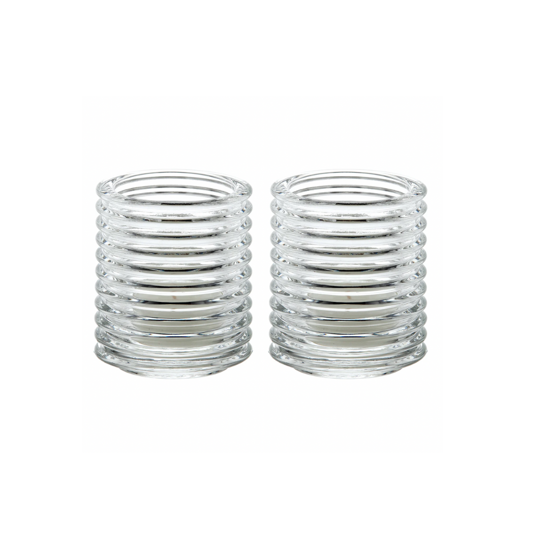 2 candle holders set