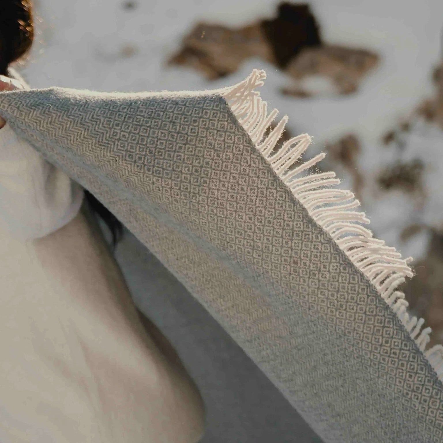 Pyrenean Wool Throw