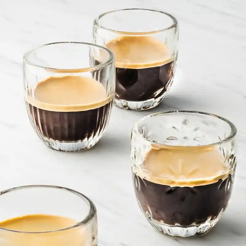 Set of 4 Troquet espressos