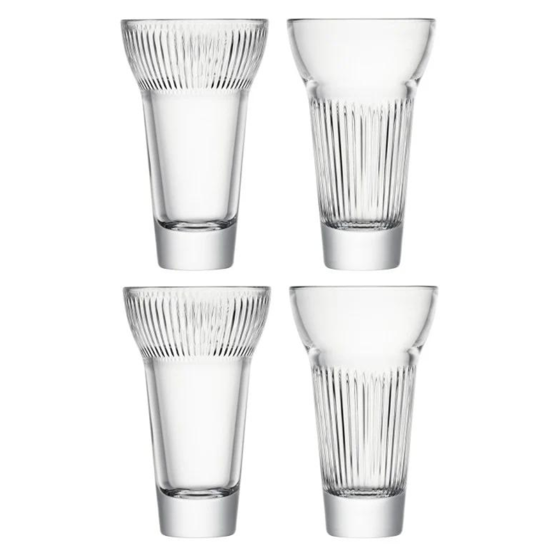 Set de 4 Verres à pastis made in France LA ROCHERE