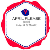 APRIL PLEASE, bijoux rock et glamour, plaqués or, made in France
