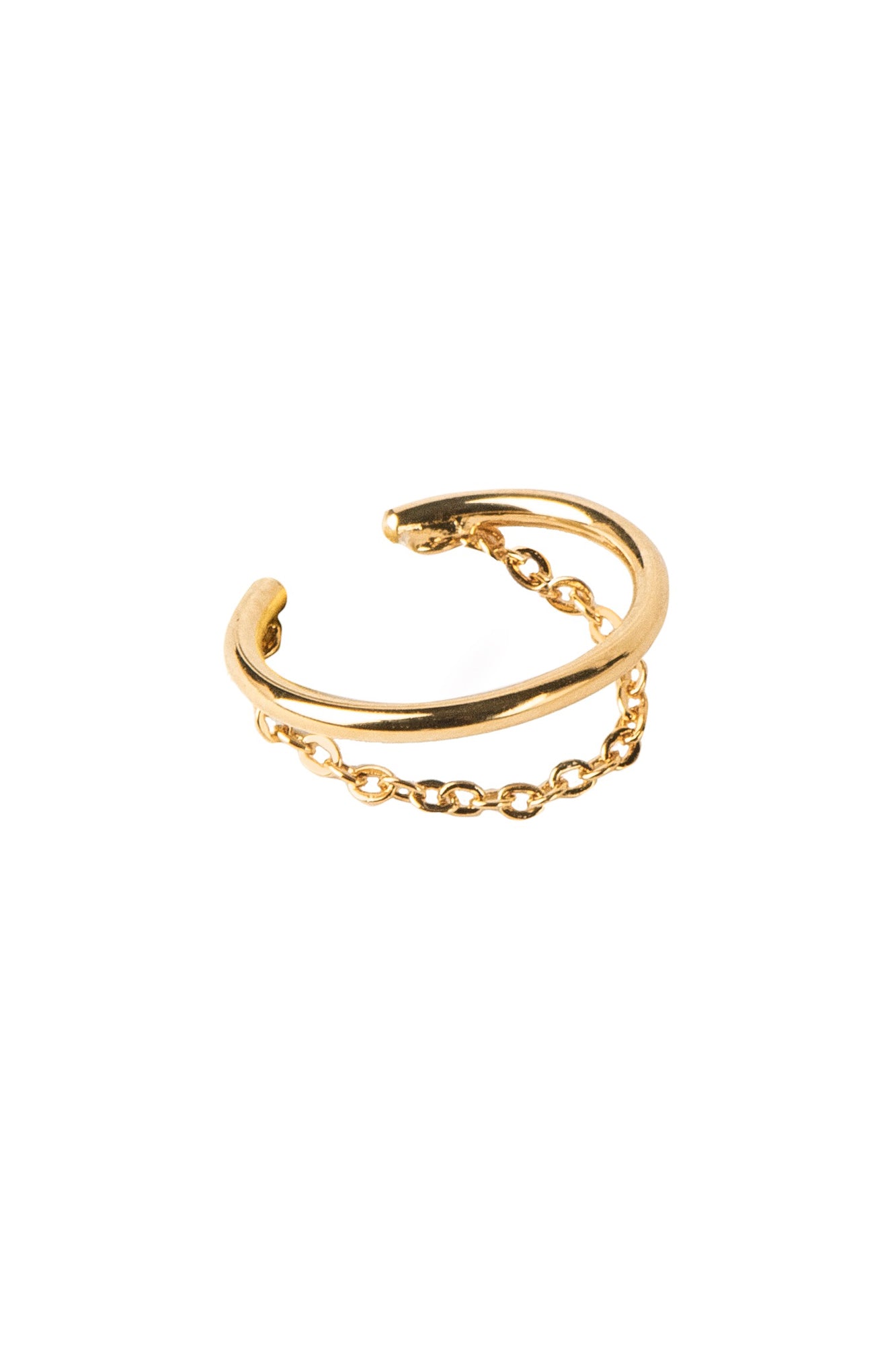 Bijou d'oreille doré Georges APRIL PLEASE, 100% français et écoresponsable, HISTOIRES FRANCAISES