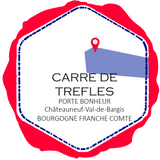 Carré de Trèfles, trèfles à 4 feuilles, made in France et écoresponsables