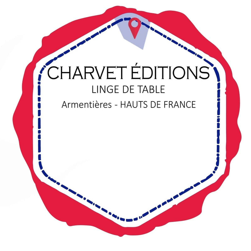 CHARVET Editions, linge de table, made in France et écoresponsable