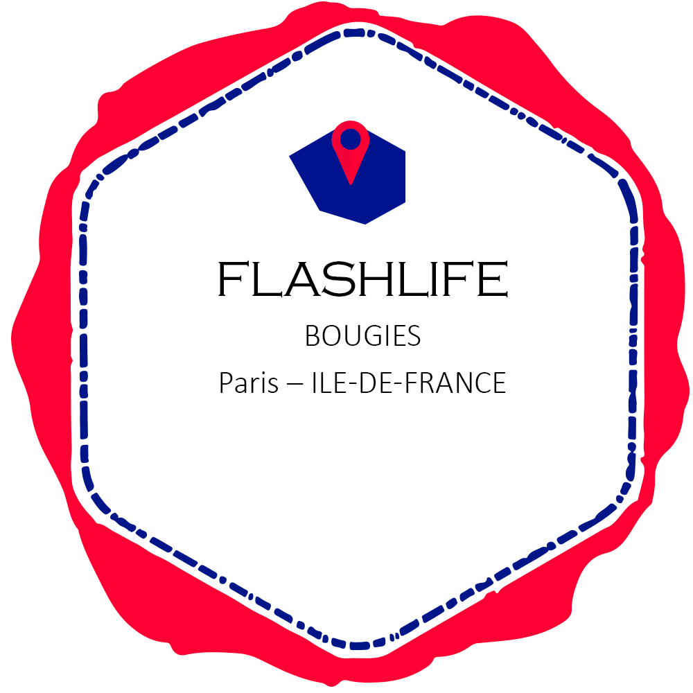 Bougie parfumée, FLASHLIFE, made in France