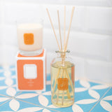 Diffuseur et bougie à la fleur d'oranger LA PROMENDE dans les orangers en fleurs 100% français et écoresponsable
