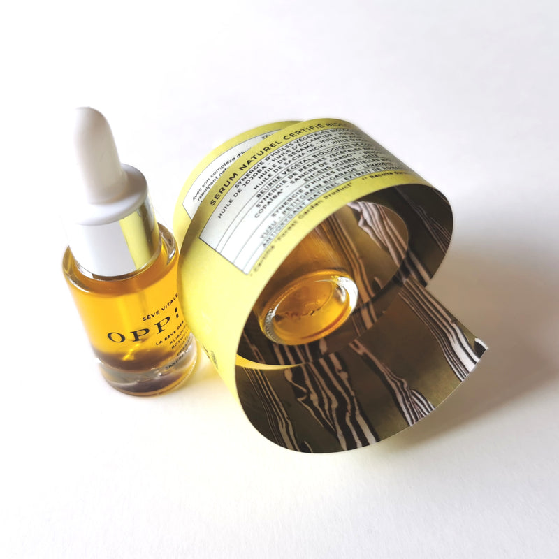 soin serum vital regard La Sève des Arbres OPPIDUM soin cosmétique bio 100% français et écoresponsable.