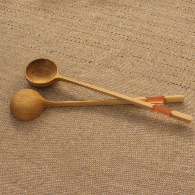 Cuillère en bois ronde, SASHA TOGNOLLI, made in France et écoresponsable