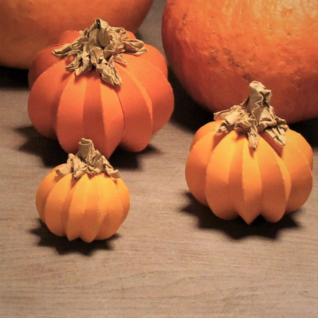 Set of 3 pumpkins