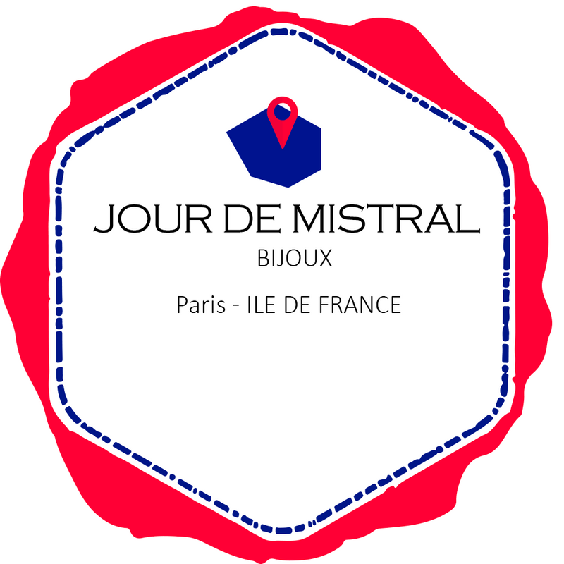 JOUR DE MISTRAL, bijoux inspirés du Sud de la France, plaqués or, made in France
