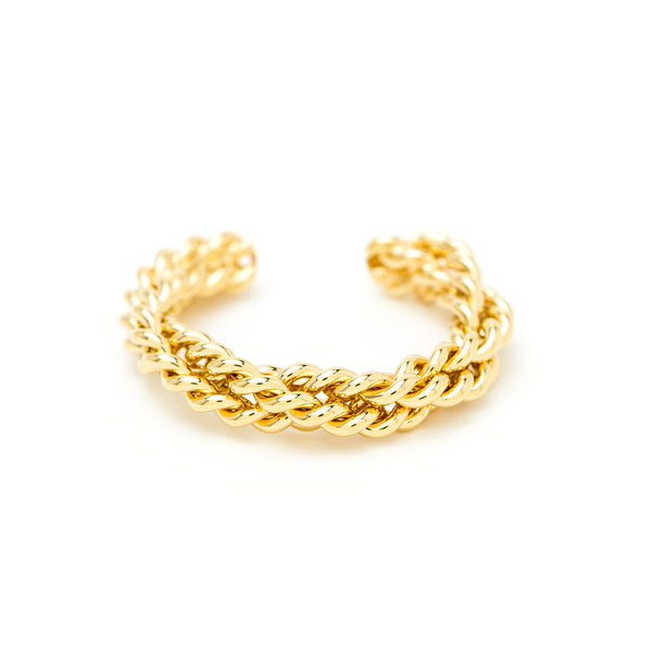 Bague Tresse JOUR DE MISTRAL, made in France et écoresponsable