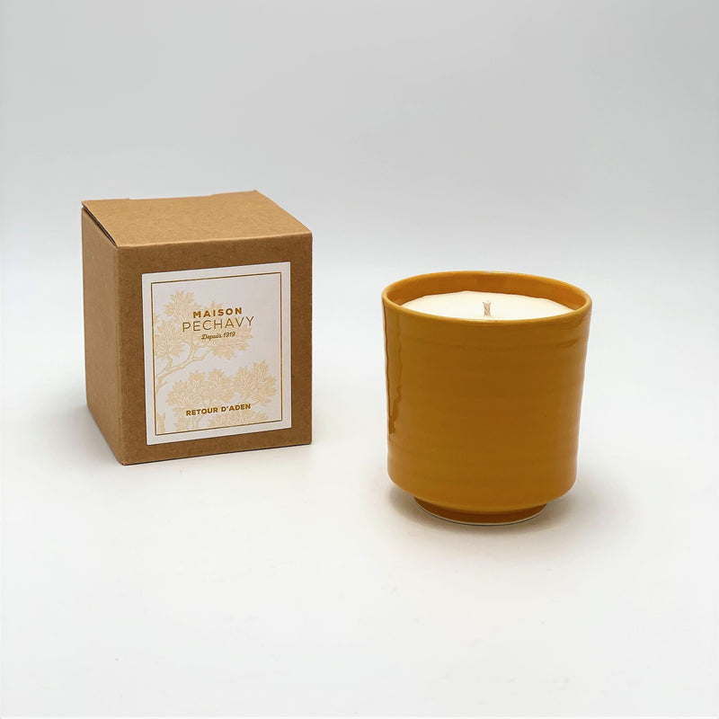 Bougie parfumée céramique, MAISON PECHAVY, made in France et écoresponsable