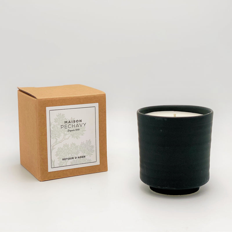 Bougie parfumée céramique, MAISON PECHAVY, made in France et écoresponsable
