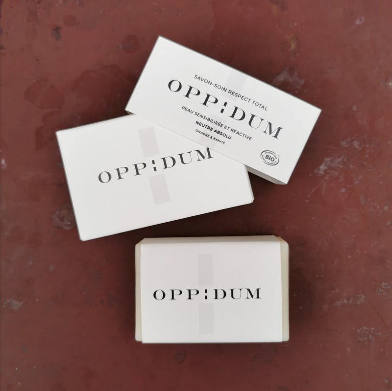 Savon Neutre absolu OPPIDUM  bio 100% français et écoresponsable.