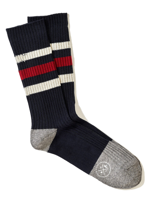 Chaussettes Campus en coton, ROYALTIES, made in France